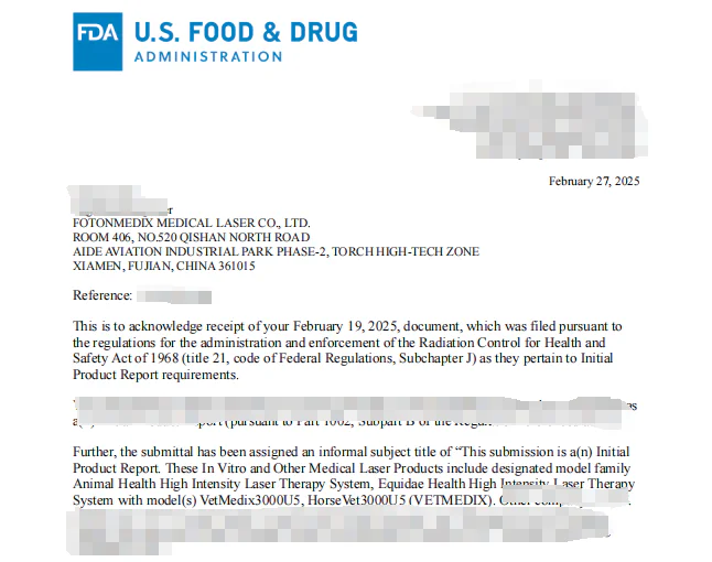 Vetmedix高功率兽医激光仪获得FDA认证，全球技术标杆助力宠物医疗水平提升（图片1）