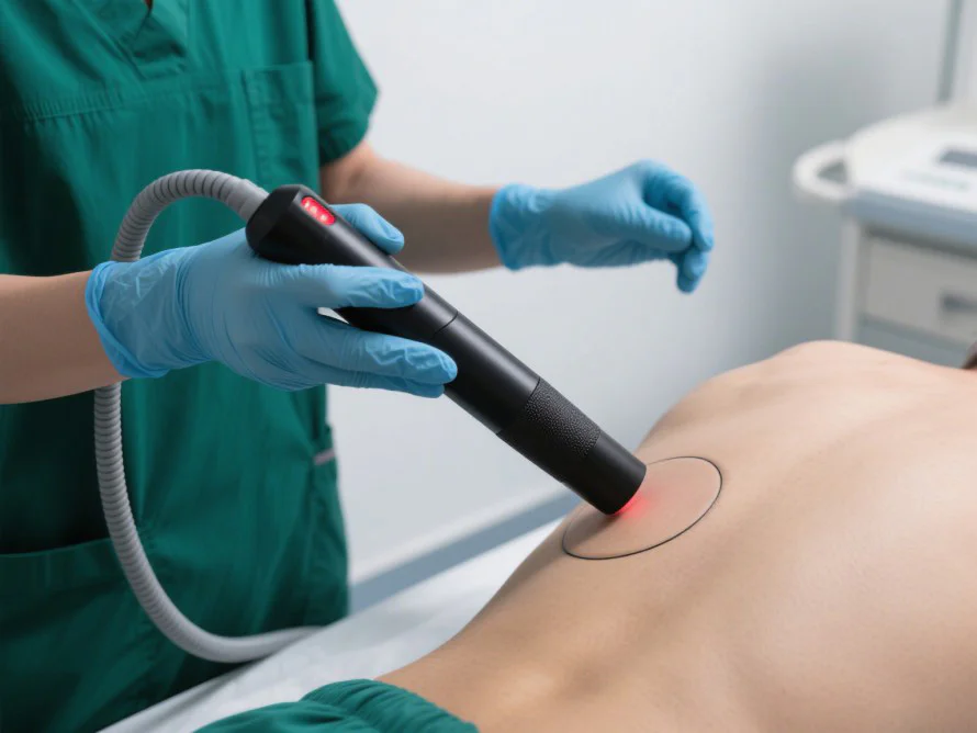 استكشاف العلاج بالليزر في الطب البشري والبيطري: من عرق النسا إلى القطط (صورتان)
