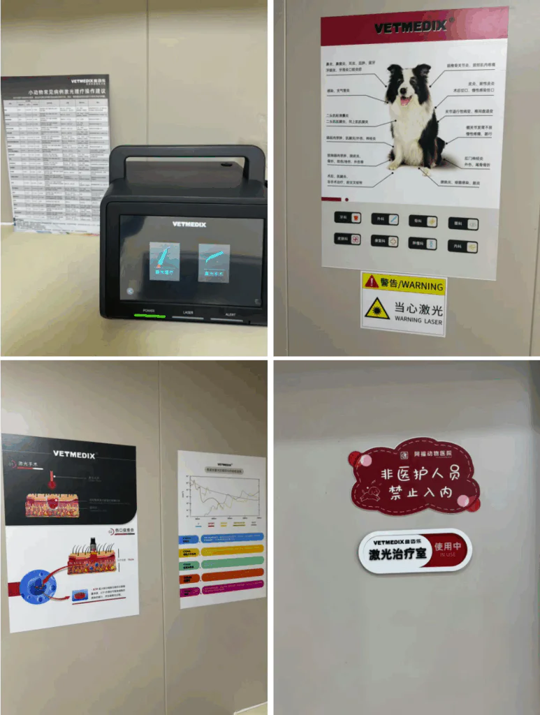 VetMedix Fallbeispiele丨Anwendungsbeispiel für die Lasertherapie bei Haustieren in der postoperativen Versorgung bei Blasensteinen (5 Bilder)