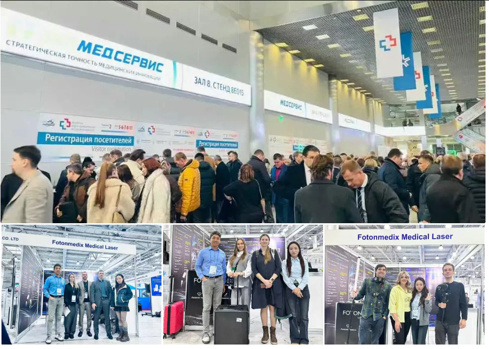 Un debutto di grande impatto che ha attirato l'attenzione di tutti: FotonMedix Medical Laser stringe partnership strategiche alla RUSSIAN HEALTH CARE WEEK (immagini 1)