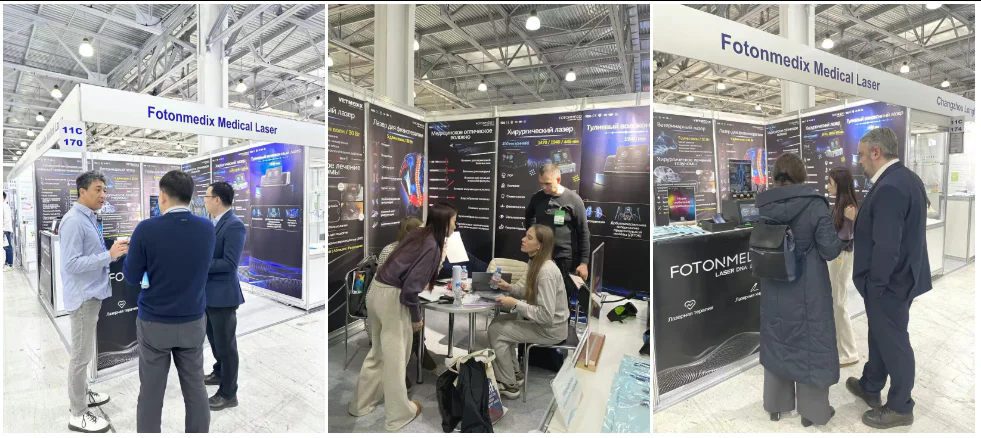 Un debutto di grande impatto che ha attirato l'attenzione di tutti: FotonMedix Medical Laser stringe partnership strategiche alla RUSSIAN HEALTH CARE WEEK (3 immagini)