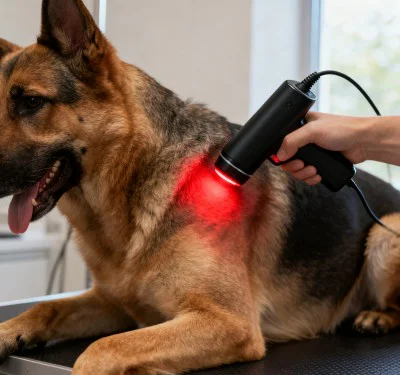 Bioengenharia Clínica: Por que razão o comprimento de onda e a densidade de joules determinam o sucesso na terapia a laser canina（imagens 1）