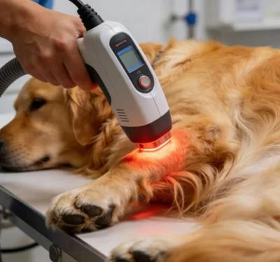 Quantum Mechanics in Clinical Practice: The Integration of High-Power Laser Systems in Human Rehabilitation and Veterinary Ocular Science(images 1)