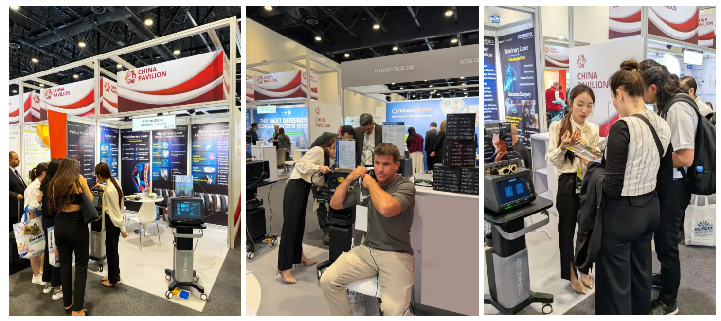 Fotonmedix presenta innovazioni mediche all'avanguardia nel campo dei laser al WHX, espandendosi nel mercato mediorientale (2 immagini)