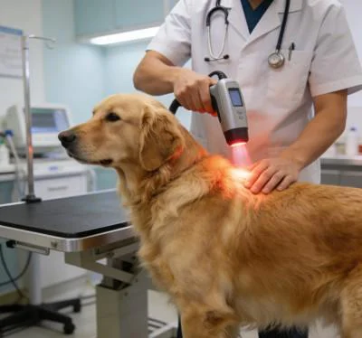 犬の変形性関節症に対するクラスIVレーザー療法の高度な臨床効果（画像1）