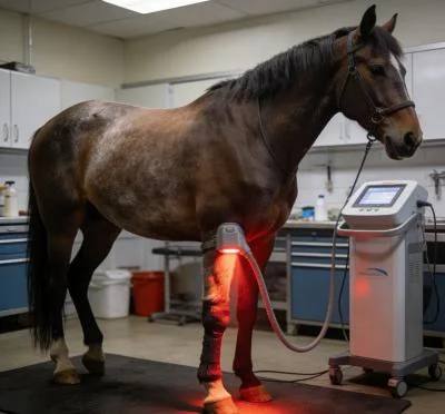 高出力および血管光生体調節の統合によるエリート馬の術後回復の促進(画像 1)