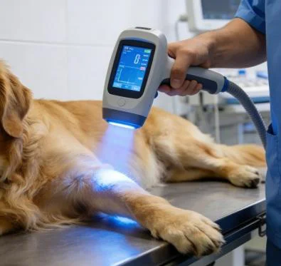 Attenuazione dei fotoni nei tessuti profondi nell’ispessimento della capsula articolare canina (immagine 1)