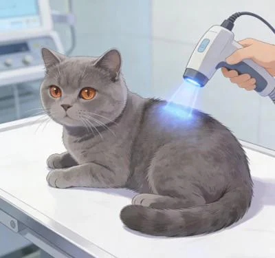 猫的激光治疗​12