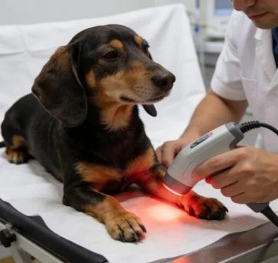 Thérapie au laser pour chiens222