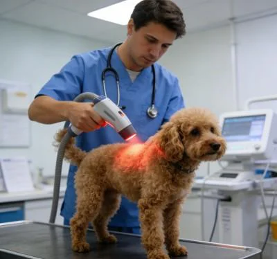 Thérapie au laser pour chiens53