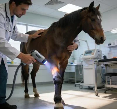 Terapia con láser para caballos 106