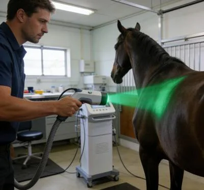 Lasertherapie bei Pferden45